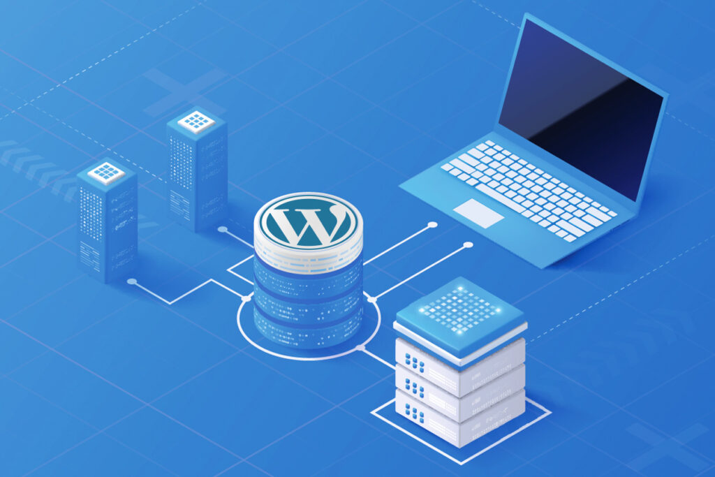 A visual representation of managed WordPress hosting